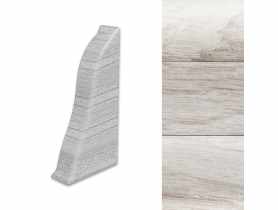 Zakończenie lewe do listwy LM55 2 szt. kasztan girona ARBITON