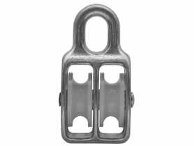 Bloczki z kółkiem poliamidowym 208 podwójne KOELNER