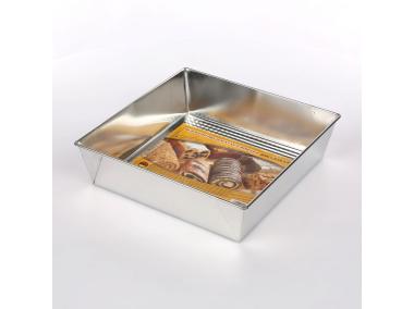 Zdjęcie: Forma blacha fakturowana 23,5x23,5x6 cm ALTOM DESIGN