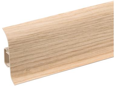 Zdjęcie: Listwa przypodłogowa PVC Premium Classic 22x59 mm; 2,20 m Dąb Riverside Mat CEZAR
