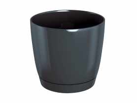 Doniczka Coubi grafit 13,5 cm PROSPERPLAST