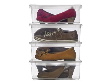 Zdjęcie: Zestaw clearbox Bea 4x5,5 L transparent KEEEPER