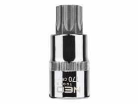 Końcówka Torx na nasadce 1/2", T70 x 55 mm NEO