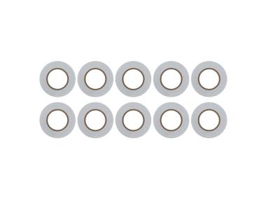Zdjęcie: Taśma izolacyjna PVC 19 mm, 20m biała EMOS