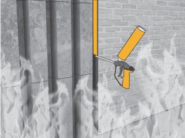 Zdjęcie: Piana montażowa ognioodporna Sika Boom 400 fire 750 ml SIKA