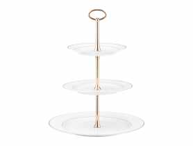 Patera trzypoziomowa Aura Gold AMBITION