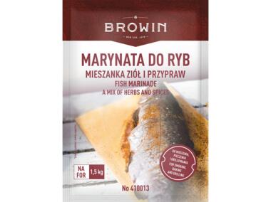 Zdjęcie: Marynata do ryb - mieszanka ziół i przypraw 120 g BROWIN