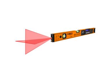 Zdjęcie: Poziomnica z wyświetlaczem elektronicznym 60 cm NEO