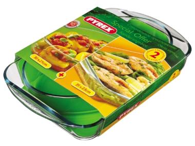 Zdjęcie: Naczynie żaroodporne 2-częściowe 34x23;39x25 cm PYREX