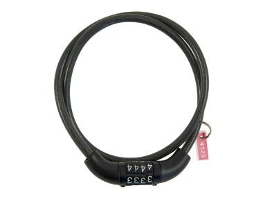 Zdjęcie: Zapięcie rowerowe na szyfr Cipher 2 czarny 6 x 650 mm BOTTARI