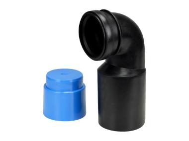 Zdjęcie: Kolano podtynkowe redukcyjne DN90/110 TYCNER