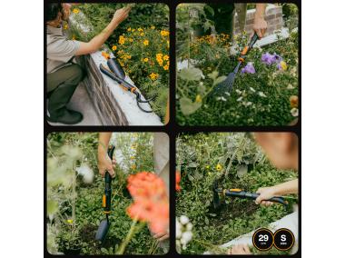 Zdjęcie: Uchwyt aluminiowy krótki rozmiar S One Click FISKARS