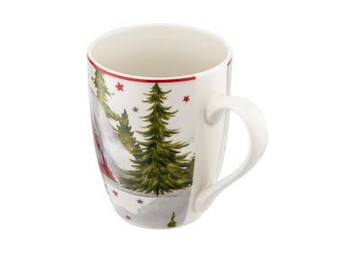 Zdjęcie: Kubek baryłka 370 ml dekoracja winter time B ALTOM DESIGN