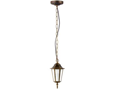Zdjęcie: Lampa ogrodowa Liguria patyna wisząca POLUX