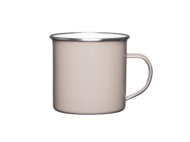 Zdjęcie: Kubek emaliowany 10 cm - 0,7 L taupe ALTOMDESIGN