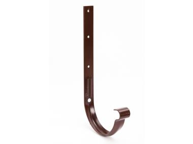 Zdjęcie: Hak metalowy PVC 90 mm ciemnobrązowy GALECO