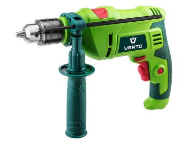 Zdjęcie: Wiertarka udarowa 600 W, uchwyt kluczykowy 13 mm, walizka VERTO