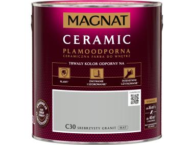Zdjęcie: Farba Ceramic srebrzysty granit C30 2,5L MAGNAT