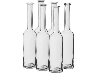 Zdjęcie: Butelka na nalewkę 200 ml 6 szt.+ 6 korków KK2318 BROWIN