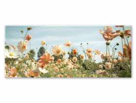Obraz Glasspik Flowers 50x125 cm Gl306 Yello STYLER