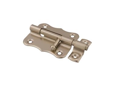 Zdjęcie: Zasuwka stalowa ZM 60 mm niklowana METRO