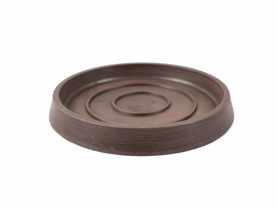 Podstawka pod doniczkę 11,2x11,2x1,4 cm brązowa TIN TOURS
