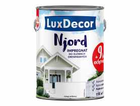 Impregnat do elewacji drewnianych Njord 5 L śniegi północy