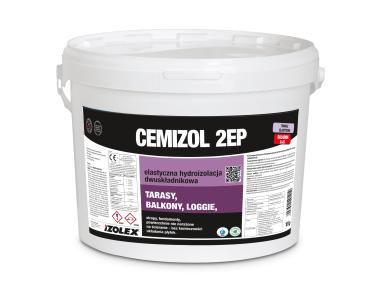 Zdjęcie: Zaprawa do izolacji wodochronnych Cemizol 20 kg dwuskładnikowa elastyczna IZOLEX