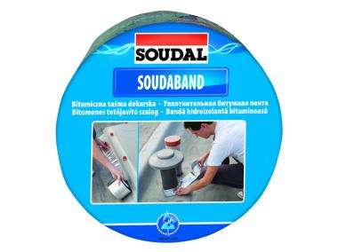 Zdjęcie: Taśma dekarska uszczelniająca Soudaband 10 cm alu SOUDAL