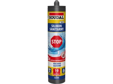 Zdjęcie: Silikon sanitarny biały 280 ml SOUDAL
