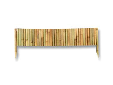 Zdjęcie: Płotek ogrodowy z bambusu Bamboo Border 0,35x1 m, naturalny NORTENE