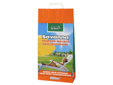 Zdjęcie: Trawa Savanna mieszanka na miejsca nasłonecznione 5 kg TOP DECOR