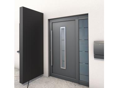 Zdjęcie: Ścianka BS UP antracyt 2200x900x145 mm GUTTA