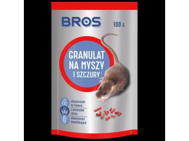 Zdjęcie: Granulat na myszy i szczury 100 g BROS