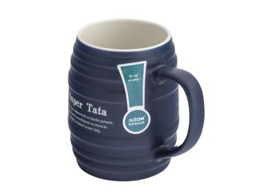 Zdjęcie: Kubek beczułka 700 ml super tata dekoracja B ALTOM DESIGN