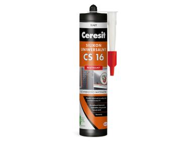 Zdjęcie: Silikon neutralny CS16 biały 280 ml CERESIT