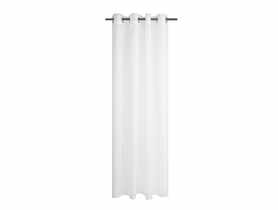 Firana z delikatnym paskiem simple chic biała 140x270 cm CHIC HOME