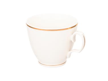 Zdjęcie: Filiżanka do kawy 250 ml Ecru Klasyka Złota Linia MARIA PAULA