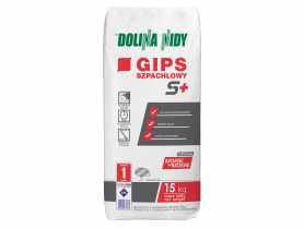 Gips szpachlowy S+, 15 kg DOLINA NIDY