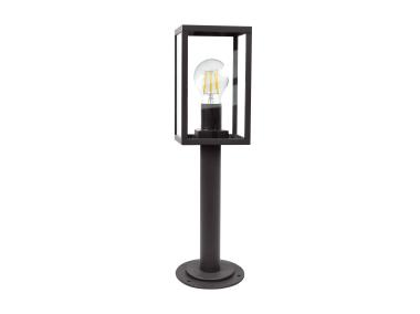 Zdjęcie: Lampa ogrodowa Malmo E27 48 cm stojaca czarna POLUX