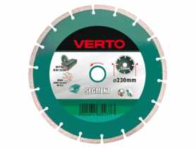 Tarcza diamentowa 230 x 22.2 mm, segmentowa VERTO