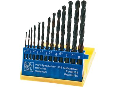 Zdjęcie: Wiertła do metalu HSS, 1.5-6.5 mm, zestaw 13 szt. TOP TOOLS