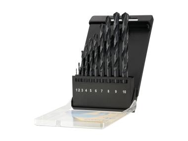 Zdjęcie: Wiertła do metalu HSS-R DIN 338 - komplet 10 sztuk STANLEY
