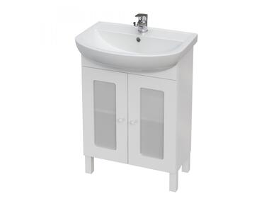Zdjęcie: Szafka podumywalkowa Arteco 60 cm szkło/biała CERSANIT