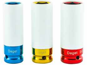 Zestaw nasadek do felg aluminiowych 3PCS DEGET