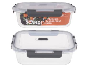 Zdjęcie: Pojemnik żaroodporny Scandi 1500 ml 71488 RAVI