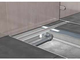 Odpływ prysznicowy 65 mm, z kołnierzem poziomym 785 mm stal nierdzewna ShowerDrain C ACO