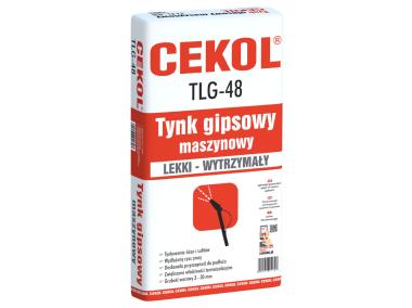 Zdjęcie: Tynk gipsowy TLG-48 maszynowy CEKOL
