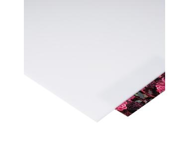 Zdjęcie: Szkło z polistyrenu, płyta gładka mleczna 50x150 cm ROBELIT