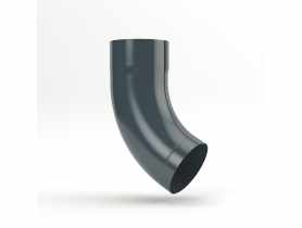 Wylewka rury spustowej 87 mm StalGam grafit GAMRAT